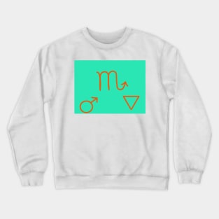 Synergy charger for Scorpio Crewneck Sweatshirt